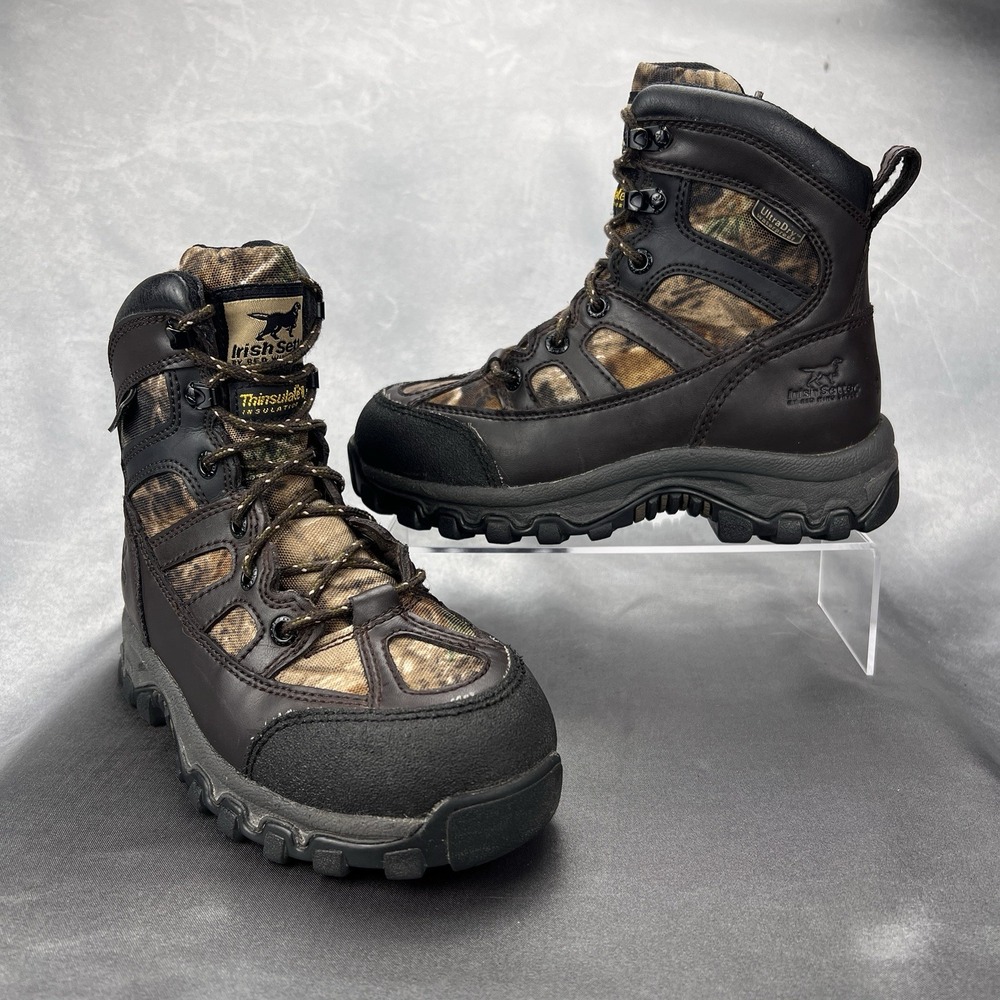 Irish Setter Kit Fox 2804 Youth 1 Realtree Camo Hunting Boots 1000g Insulated